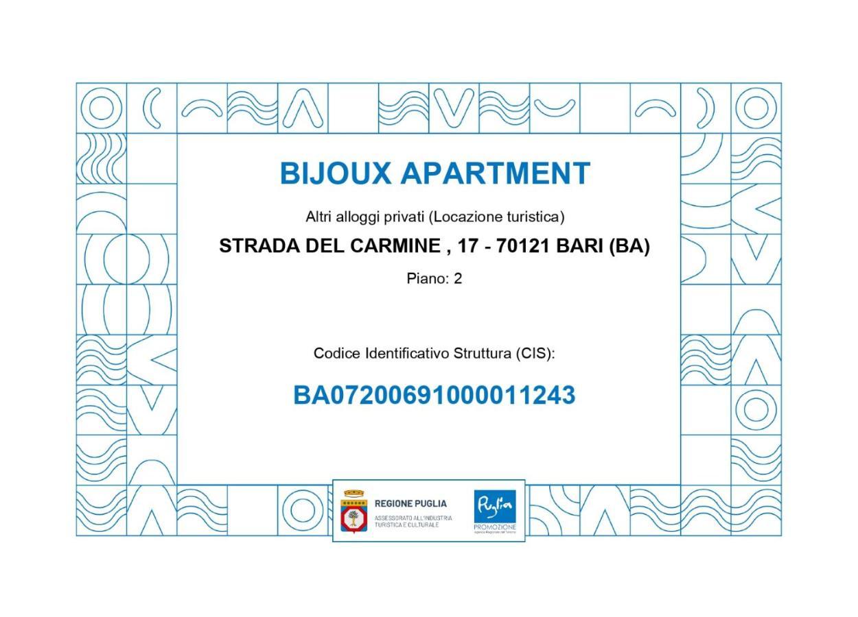 Bijoux Luxury Apartment in Old Town Bari Extérieur photo