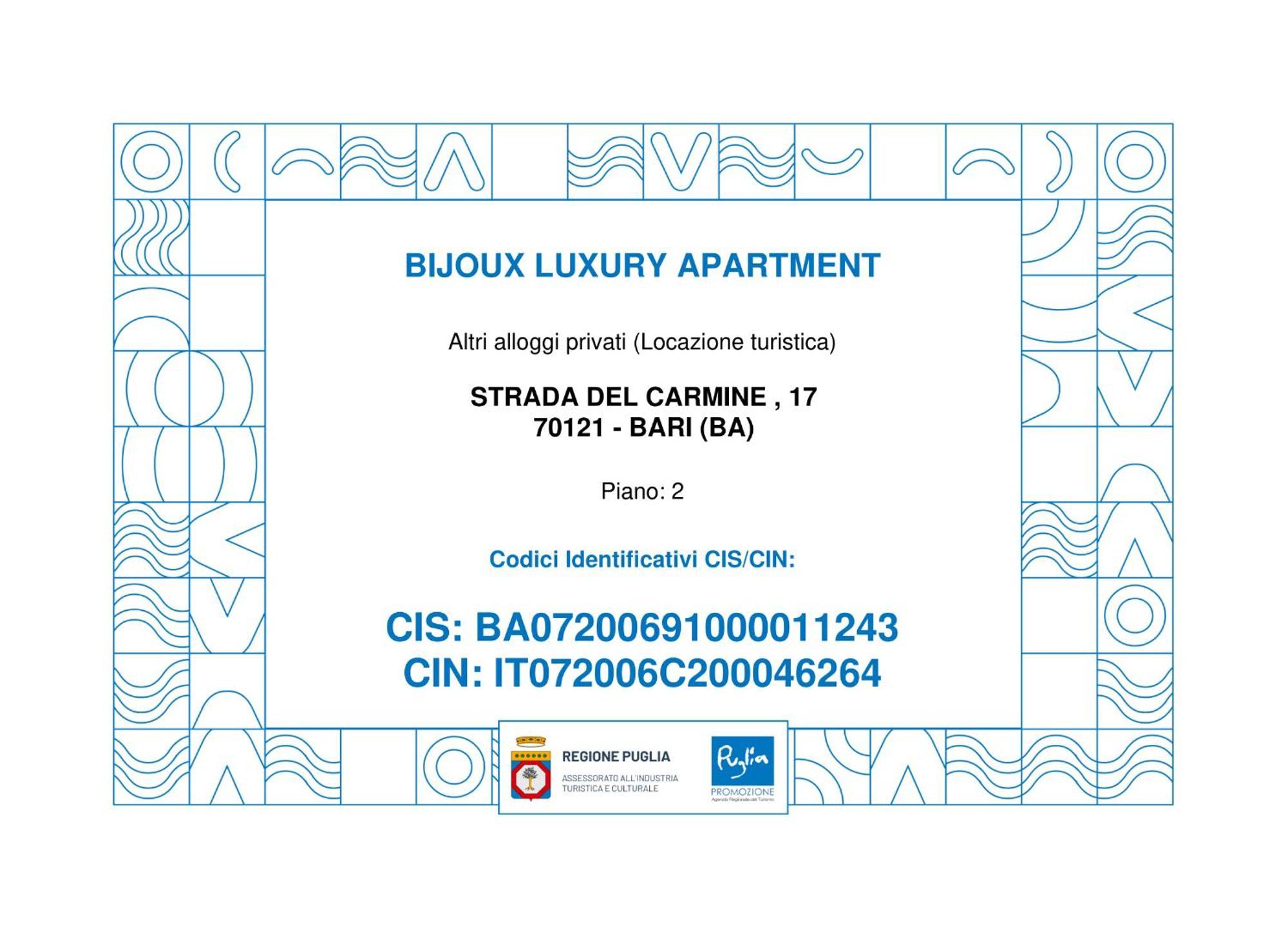 Bijoux Luxury Apartment in Old Town Bari Extérieur photo